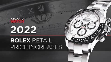 rolex nieuws 2022|Rolex list prices 2022.